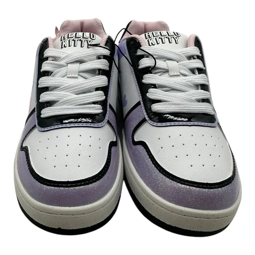 Sanrio Hello Kitty Court Sneakers Women's Size 9 Purple Lace Up‎ Shoes